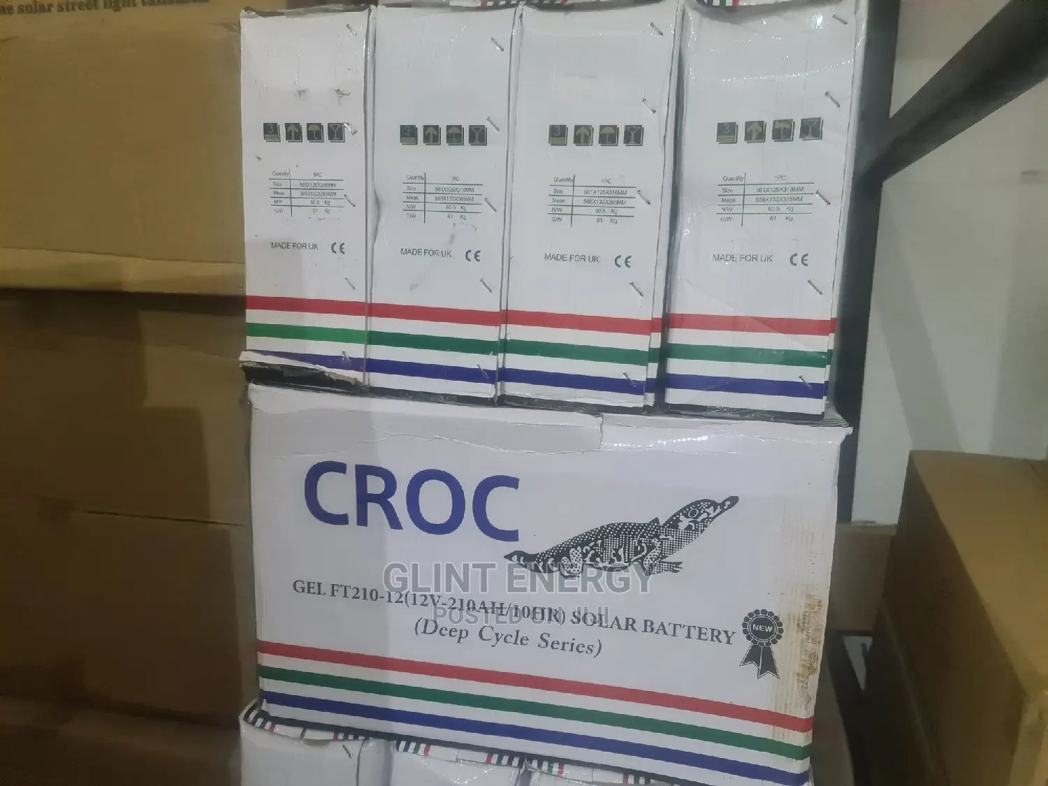 210ah 12v Croc Battery