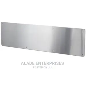 Kick Plate - Rectangle Stainless Steel - 90cmx5cm