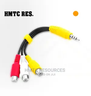 Audio Video AV Composite Adapter Cable Replacement.