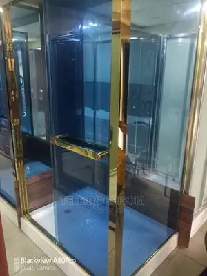 120x90cm Gold Shower Cubicle