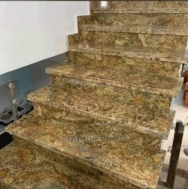 Forest Gold Granite Stainless Finishing