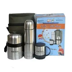 Home King 5 In 1 Gift Set Children Lunch Box