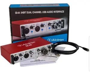 Alctron U48 Dual Channel USB External Sound Card Convert
