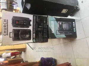 CHURCH 15A Professional 15 Inches PA System
