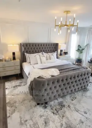 4 and Half Padded Bed Frame