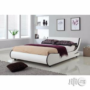 Italian Style Modern Tufted Leather Bed 6ft X 6ft