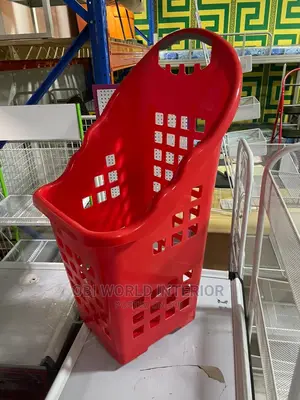 New Design Plastic Shopping Trolley