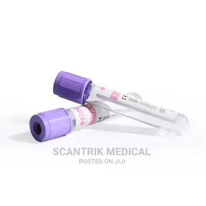 Portable Disposable Purple Cap Vacuum Blood Collection Tube