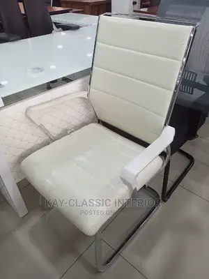 Secretary White Swivel and Chair