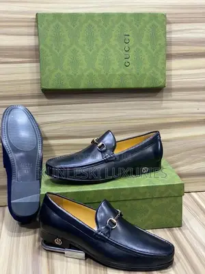 Original Gucci Men Loafers Shoe Collections Available