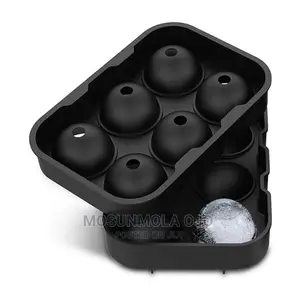 6 Cavity DIY Ice Ball Maker Round Mould