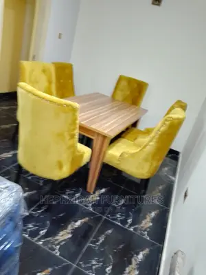 6 Seaters Executive Yellow Dining