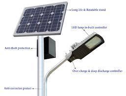 Solar Powered Workway And Street Light