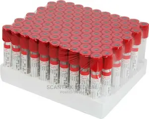 Medical Vacuum Blood Collection Tubes Plain Tube for Hospita
