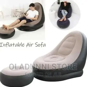 Inflatable Sofa With Footrest