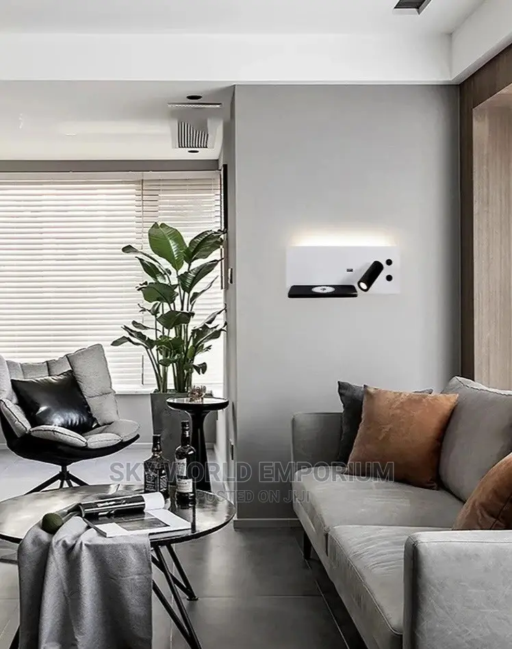 Wireless Charging Wall Bedside Lights