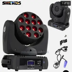 12watt by 12lamps Wash Moving Head