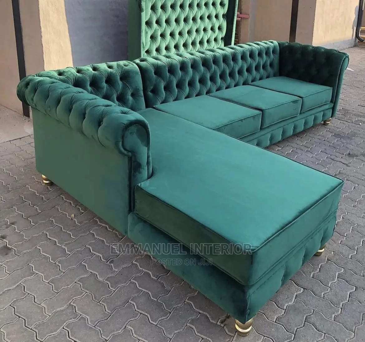 A Standard L Shape Sofa