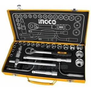 Ingco - 24 Pieces 1/2 Socket Set Industrial