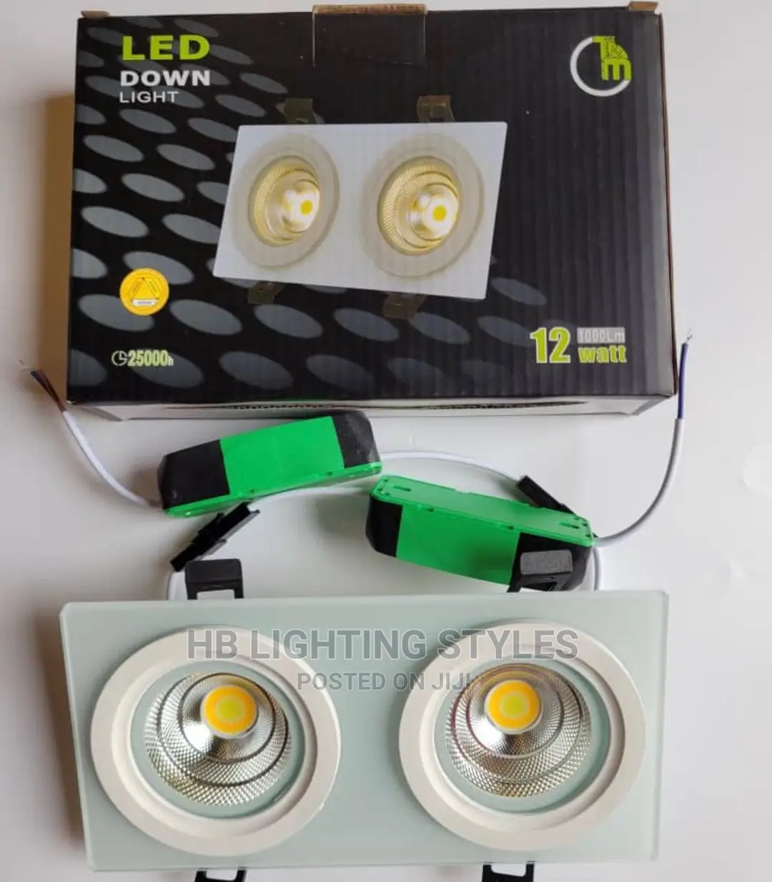 Glass Downlight Recessed