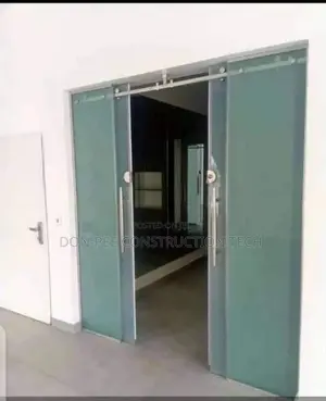 Solid Glass Door