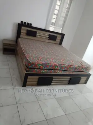 6 X 6 Brown Padding Bedframe