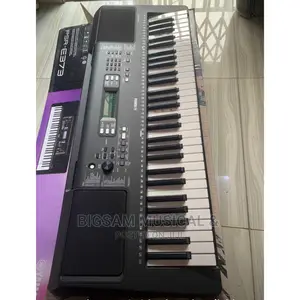 Yamaha PSR-E373 Touch-Sensitive Portable Keyboard With Adapt