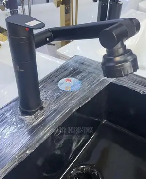 Basin Mixer Tap Black (Quality)