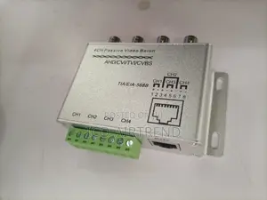 8ch Passive Video Balun for Cat6 to CCTV Coaxial 300m