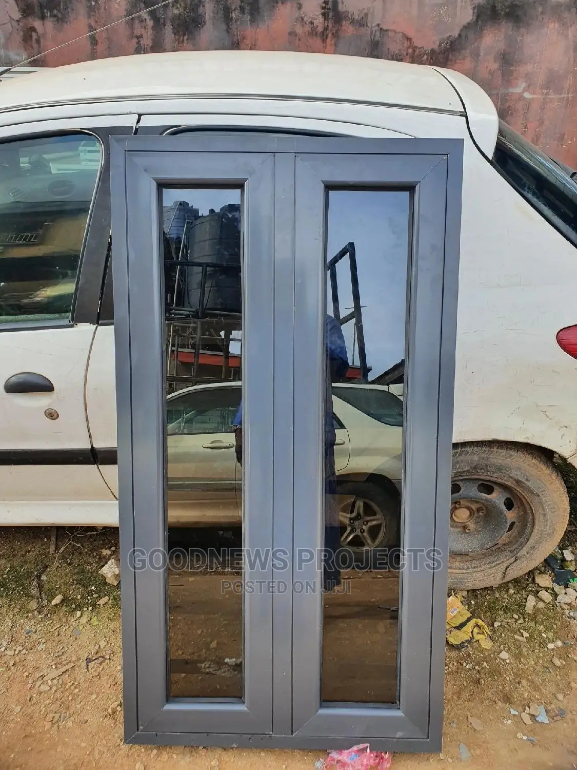 Aluminium Casement Window With Protector