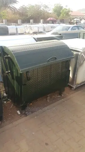 Metal Industrial Waste Bin