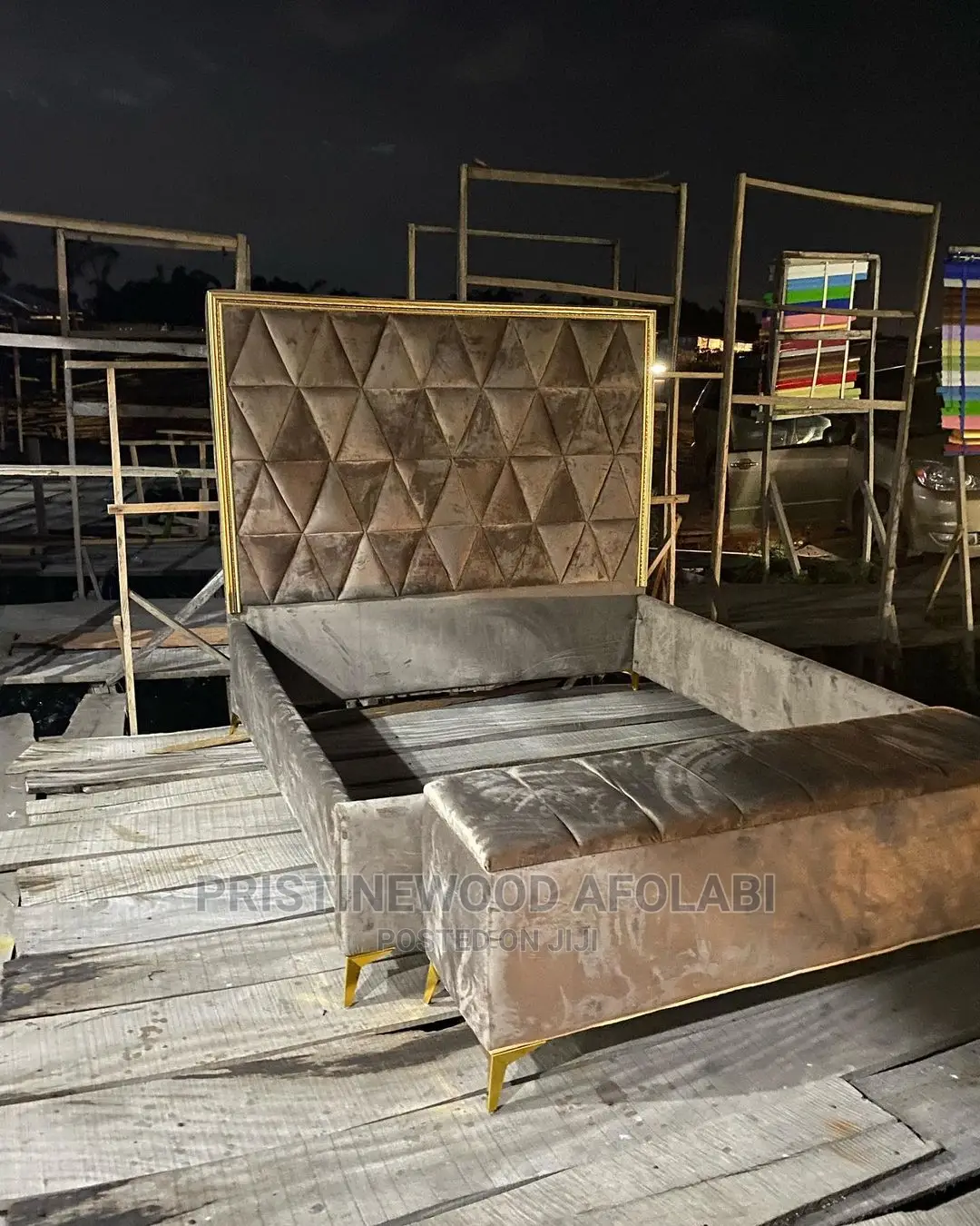 Bedframe by Pristine Wood Design