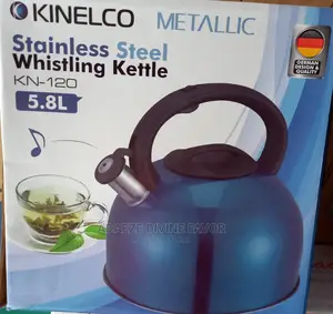 Kinelco Metallic Stainless Steel Whistling 5.8L Kettle