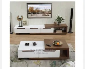 Unique Tv Stand and It’S Centre Table