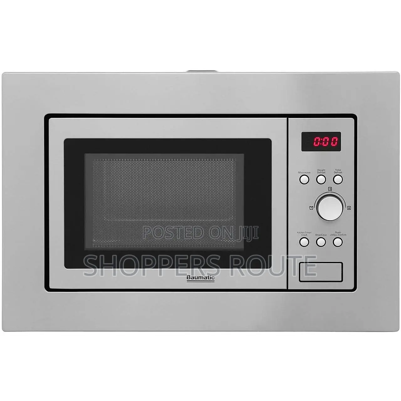 Baumatic Built in Microwave - Stainless Steel.