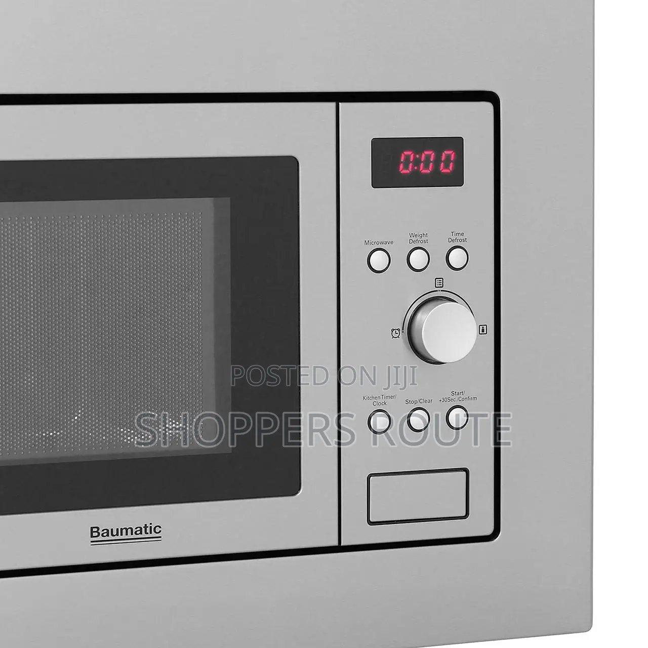 Baumatic Built in Microwave - Stainless Steel.