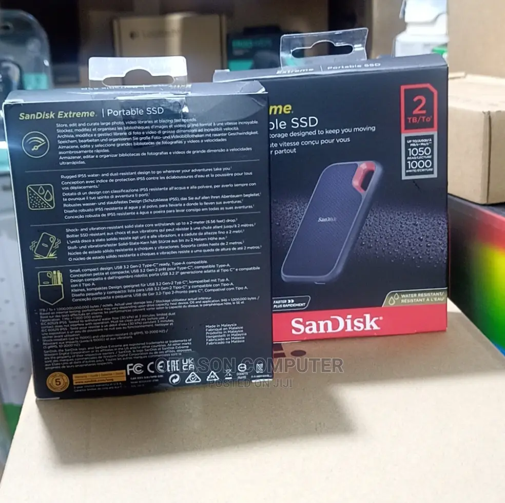 Sandisk Extreme Portable SSD 2tb