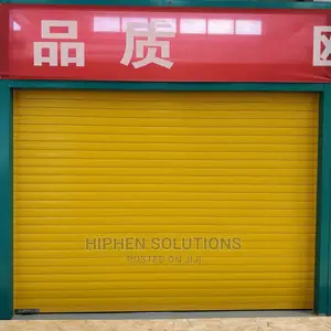 Easy to Use Electric Motorized Roller Shutter Door