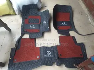 Gle450 Dubble Layer Drafted Leather Logo Mat