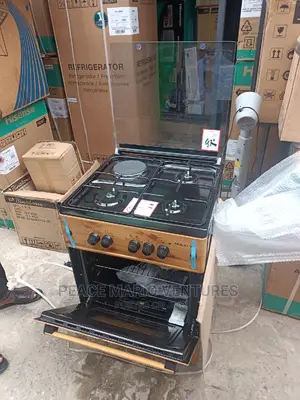 Maxi Wooden 60X60 Gas Cooker Semi Automatic With 2years Wnty