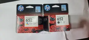Set of Hp 652 Inks Colour and Black