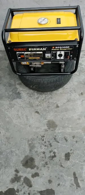 1 Month Old 2.5KVA SUMEC FIRMAN SPG3000 Copper Generator