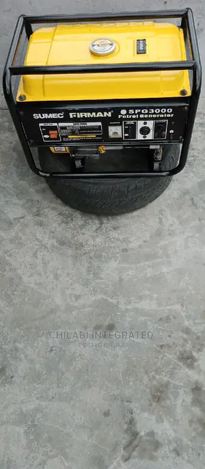 2 Months Old/Like New 2.8KVA SUMEC FIRMAN SPG3000 Generator