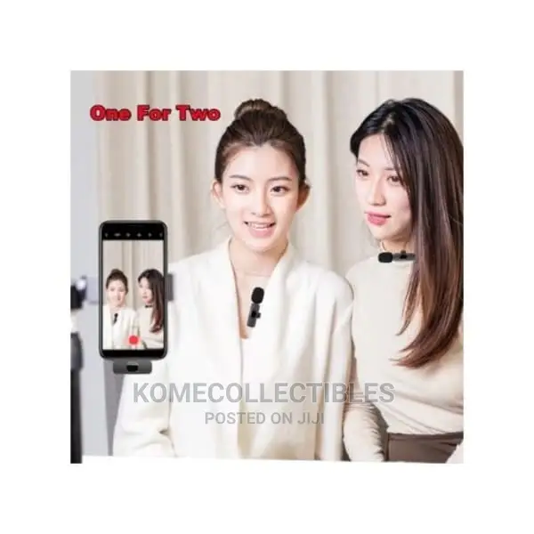 Dual Wireless Microphone for Android and iPhones