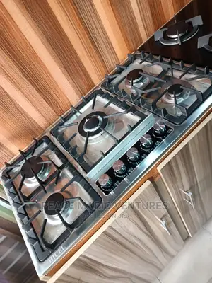 Hicel Quality Stainless 5burner Gas Cooker With 2years Wnty