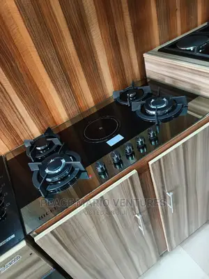 Hicel Best Quality 4burner and 1 Hot Plate Gas Cooker. Wrnty