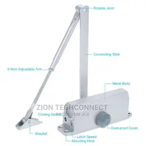 Mounted Automatic Spring Adjustable Door Closer