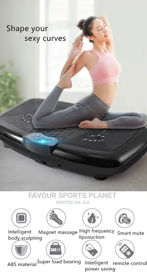 Heavy Duty Touchscreen Vibration Plate With Bluetooth Music