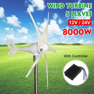 Free Delivery 8000W Wind Turbine Generator Nationwide