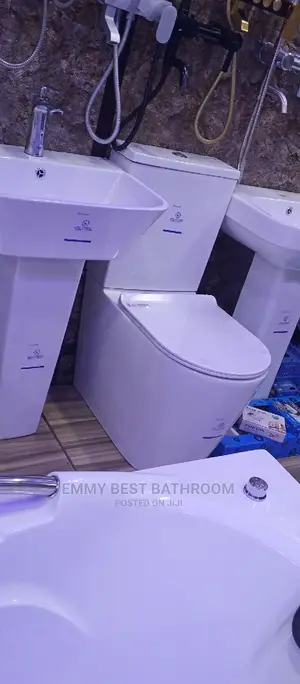 England Wc Set With the Wash Hand